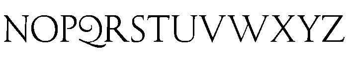 Record Title Regular Font LOWERCASE