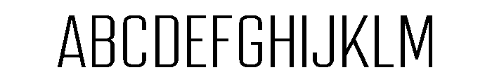 Refrigerator Deluxe Light Font UPPERCASE