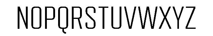 Refrigerator Deluxe Light Font UPPERCASE