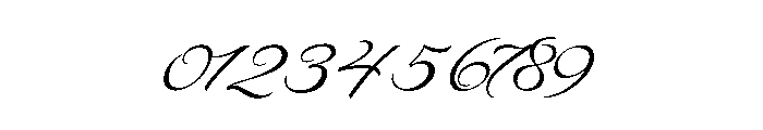 Regina Regular Font OTHER CHARS