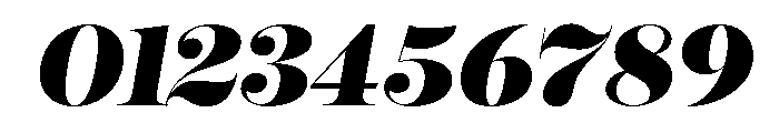 Reina Neue Black Italic Font OTHER CHARS