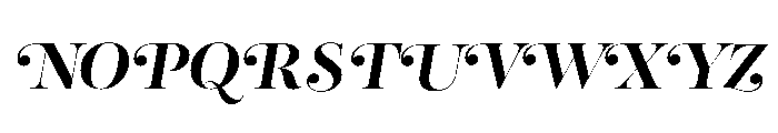 Reina Neue Bold Italic Font UPPERCASE