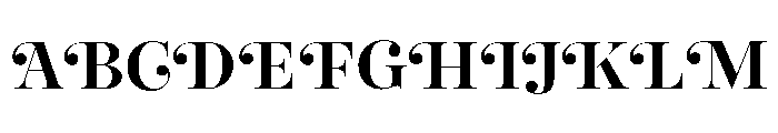 Reina Neue Bold Font UPPERCASE