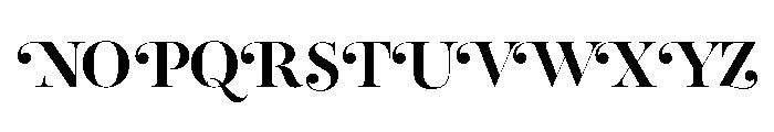 Reina Neue Bold Font UPPERCASE
