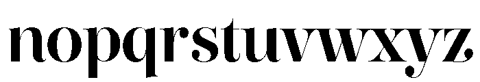 Reina Neue Bold Font LOWERCASE