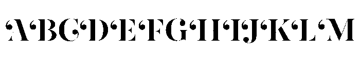 Reina Neue Display Bold Font UPPERCASE