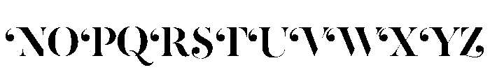 Reina Neue Display Bold Font UPPERCASE