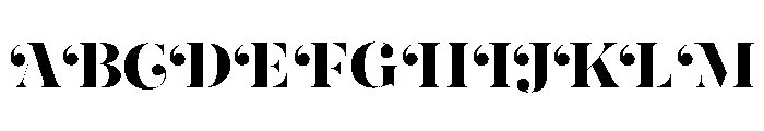 Reina Neue Display Extra Bold Font UPPERCASE