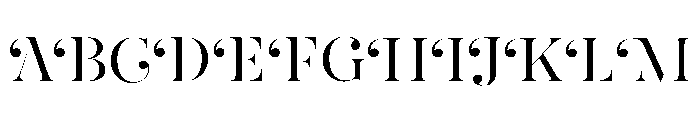 Reina Neue Display Regular Font UPPERCASE