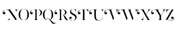 Reina Neue Display Regular Font UPPERCASE