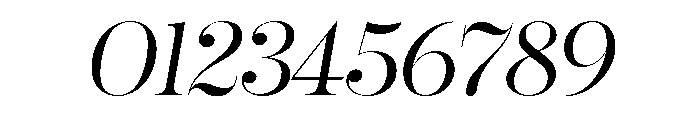 Reina Neue Light Italic Font OTHER CHARS