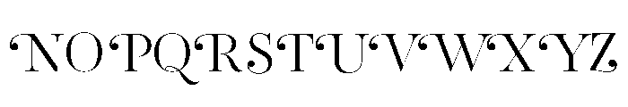 Reina Neue Light Font UPPERCASE
