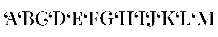 Reina Neue Medium Font UPPERCASE