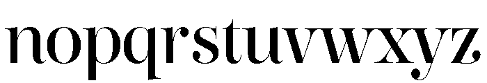 Reina Neue Medium Font LOWERCASE