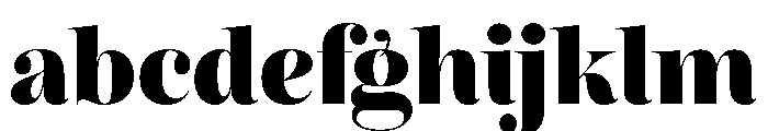 Reina Neue Small Black FONT