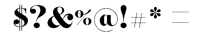 Reina Neue Small Extra Bold Font OTHER CHARS