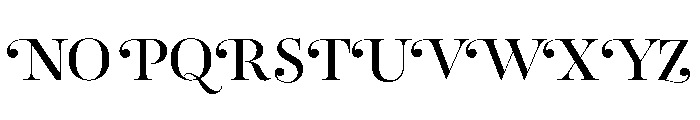 Reina Neue Small Medium Font UPPERCASE