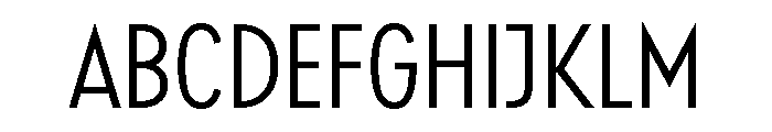 Relish Condensed Book Font UPPERCASE