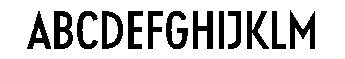 Relish Condensed Medium Font UPPERCASE