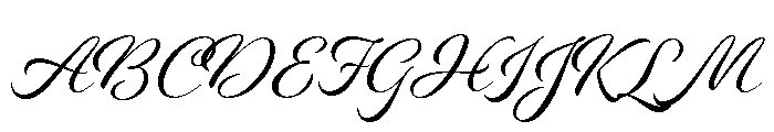 Renata Regular Font UPPERCASE