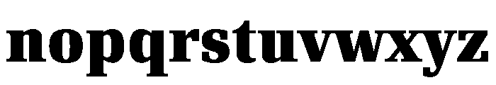 Renault Bold Font LOWERCASE