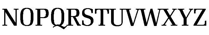 Renault Regular Font UPPERCASE