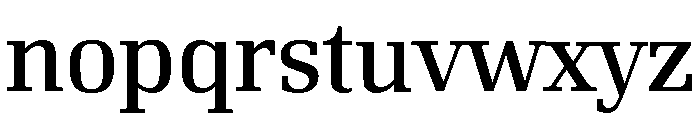 Renault Regular Font LOWERCASE