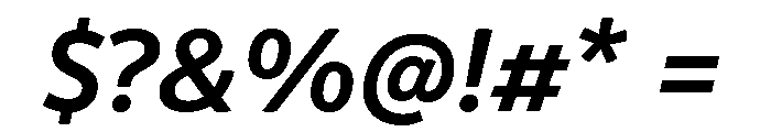 Respublika Bold Italic Font OTHER CHARS