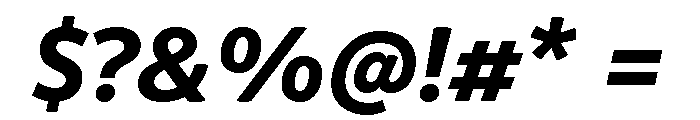 Respublika Extra Bold Italic Font OTHER CHARS