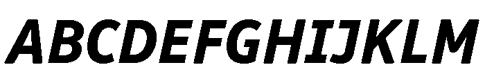 Respublika Extra Bold Italic Font UPPERCASE