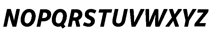 Respublika Extra Bold Italic Font UPPERCASE