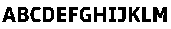 Respublika Extra Bold Font UPPERCASE