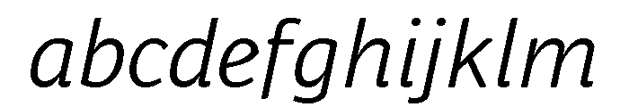 Respublika Light Italic FONT