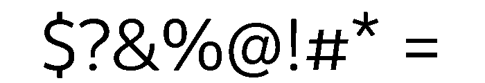Respublika Light Font OTHER CHARS