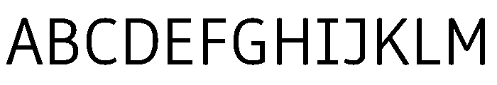 Respublika Light Font UPPERCASE