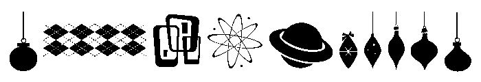 Retro Luxe Extras Font OTHER CHARS