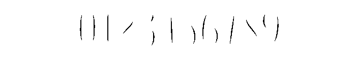 Retro Luxe Inline Font OTHER CHARS
