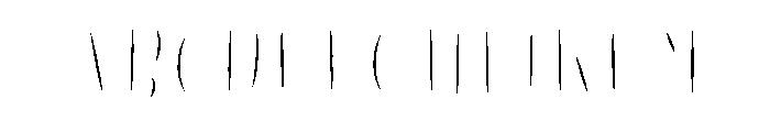 Retro Luxe Inline Font UPPERCASE