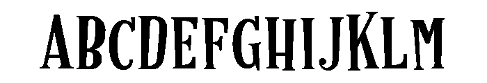 Retro Luxe Regular Font UPPERCASE