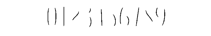 Retro Luxe Rough Inline Font OTHER CHARS