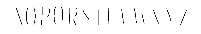 Retro Luxe Rough Inline Font UPPERCASE