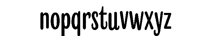 Revla Round Black Font LOWERCASE