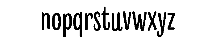 Revla Round Bold Font LOWERCASE