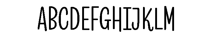 Revla Round Light Font UPPERCASE