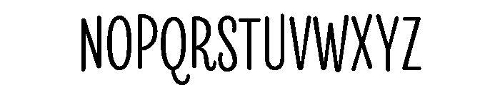 Revla Round Light Font UPPERCASE