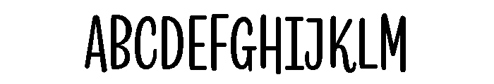 Revla Round Regular Font UPPERCASE