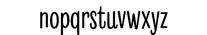 Revla Round Regular Font LOWERCASE