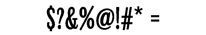 Revla Sans Black Font OTHER CHARS