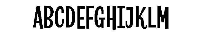 Revla Sans Black Font UPPERCASE