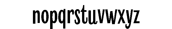Revla Sans Black Font LOWERCASE